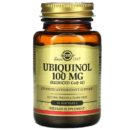 Solgar Ubiquinol Co-Q10辅酶胶囊50粒