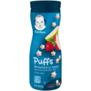 Gerber 嘉宝 Graduates Puffs 苹果泡芙 草莓苹果味星星米饼 42g