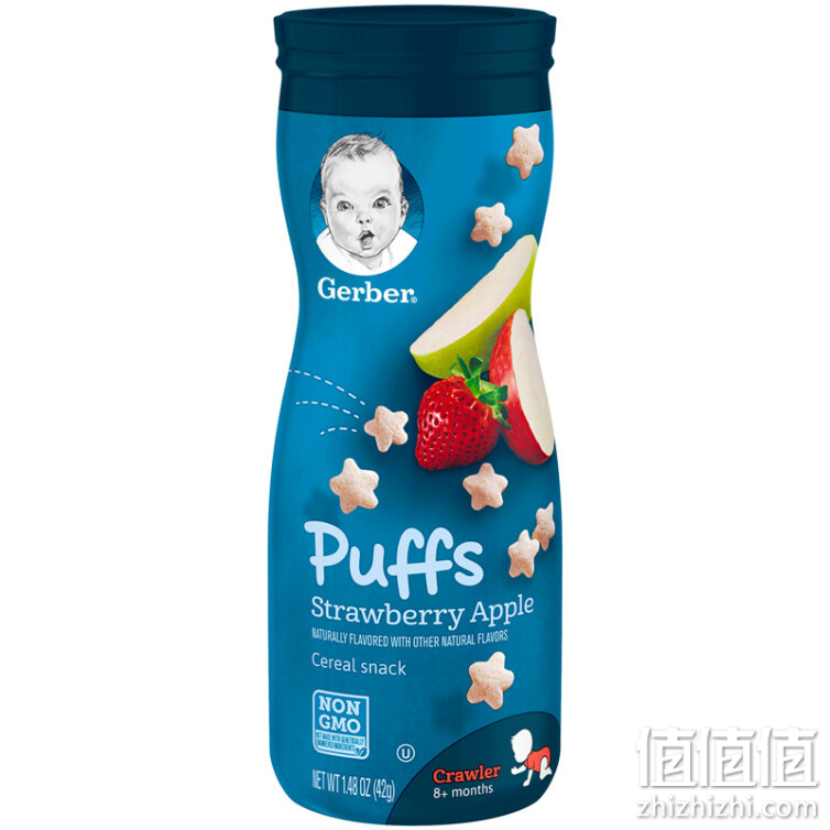 Gerber 嘉宝 Graduates Puffs 苹果泡芙