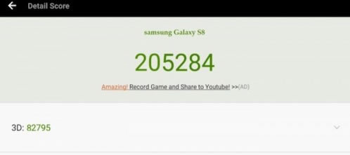 三星S8成新跑分王