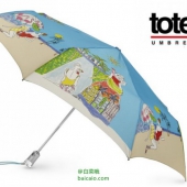 Totes 城市风景系列 一键自动开合晴雨伞 Prime会员凑单免费直邮含税到手￥85