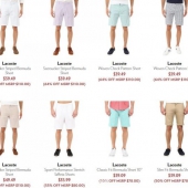 Lacoste 法国鳄鱼 男士休闲短裤 多色 $39.49 到手￥305