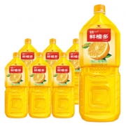 部分地区：统一 鲜橙多饮料 2L*6瓶装