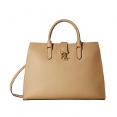LAUREN Ralph Lauren     Carrington Bridgitte Tote 女士真皮手提包