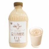 雪原 蒙古熟酸奶 风味酸乳 1kg*9瓶