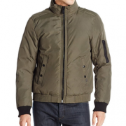 大码好价：Calvin Klein Jeans Puffer Bomber 男款飞行夹克外套
