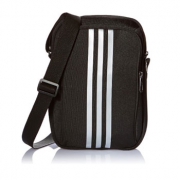 adidas阿迪达斯 黑色小肩包