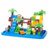 MEGA BLOKS 美高 费雪合作款 DCL33 动物园 大块积木盒    199.6元包邮（499元，下单4折）