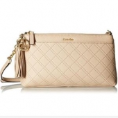Calvin Klein Permanent Pebble Crossbody 女士真皮挎包