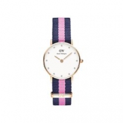 Daniel Wellington 0906DW 施华洛世奇镶钻女士手表    450.05元含税包邮（用券）