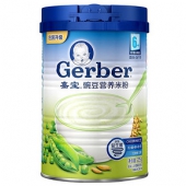 Gerber 嘉宝 豌豆营养米粉米糊 225g 2阶段