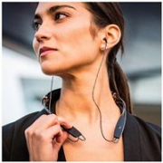 Klipsch 杰士 X12 Neckband 颈挂耳塞式 无线蓝牙耳机 乌木黑