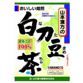 山本汉方 白刀豆茶100% 6gX12H 护呼吸道 抵御PM2.5 日亚销量冠军