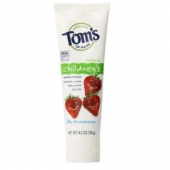 Toms OF MAINE Anticavity Fluoride 儿童 草莓味 牙膏 119g*3支