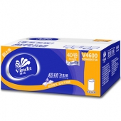 Vinda维达 超韧3层100g无芯卷纸*40卷