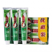 LG竹盐 原生白健康美白牙膏145g*3