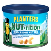 Plus会员：PLANTERS 绅士牌 绿罐盈养系列-益心 什锦坚果 276g 折15元（59.8元，双重优惠）