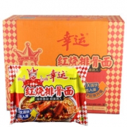 【京东超市】幸运 方便面 红烧排骨面 60g*30袋