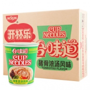 日清 合味道 猪骨浓汤风味 86g*12/箱 整箱装
