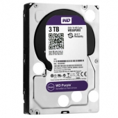 西部数据（WD） 紫盘 3TB SATA6Gb/s 64M 监控硬盘 24x7全天候高清监控