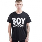 BOY LONDON 中性 短袖T恤 白色字母款 1014011    进口直采