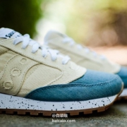 丹宁款，Saucony 圣康尼 女士复古运动鞋 $31.99 到手￥325
