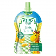 手慢无#Heinz 亨氏 甜嫩玉米泥72g 宝宝辅食