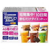 Asahi slim up slim 营养代餐粉 10日量 水溶性膳食纤