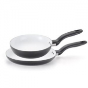 补货！Tefal 特福 C921S2 陶瓷不粘煎锅2件套装
