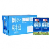 限地区：德国进口 德悠（HANSANU）全脂纯牛奶 1L*12盒