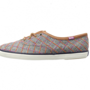 霉霉代言！Keds Champion Windowpane Plaid 女士帆布鞋