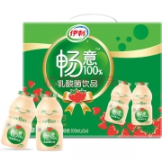 限地区：伊利 畅意100%乳酸菌饮品草莓味100ml*30