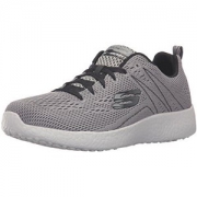 Skechers 斯凯奇 BURST系列 男 时尚系带运动训练短靴 52108/LGBK 浅灰色/黑色 41 (US 8)