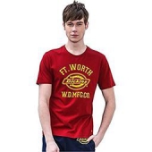 Dickies 男式 logo印花 短袖T恤 162M30EC25