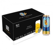 【京东超市】德国原装进口 德拉克（Durlacher）礼盒装 黑啤500ml*8听 醇厚浓香 时尚佳品
