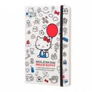 Moleskine  Hello Kitty 当代大号横格硬面笔记本
