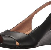 中亚prime会员！Clarks 其乐 女士坡跟凉鞋