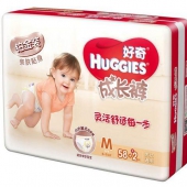 HUGGIES 好奇 铂金装 成长裤中号M58+2片