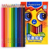 马可（MARCO）4500-12CB(JD) 12色彩色铅笔 填色笔