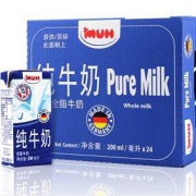 临期好价：MUH 甘蒂牧场 全脂牛奶 200ml*24盒 *2件