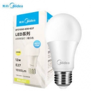 Midea 美的 LED灯泡 E27大螺口 12W
