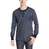 幸运牌 Lucky Brand Surfside Indigo 男款亨利领卫衣