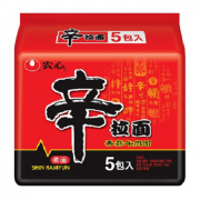 北京福利：农心 方便面 辛拉面 香菇牛肉口味 120g*5袋