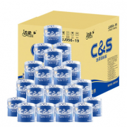 洁柔蓝精品系列3层卷纸140g*27卷 箱装