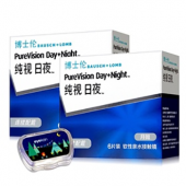 博士伦 月抛隐形眼镜6片*2盒
