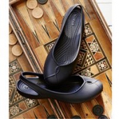Crocs 卡骆驰Olivia II 女士平底鞋 桃粉色