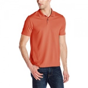 限S码 派瑞·艾力斯 Perry Ellis Texture 男条纹速干Polo衫