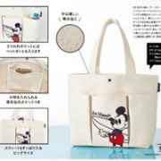 日本时尚杂志Sweet 6月刊 附录 赠送 Disney合作款帆布背包