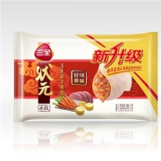 三全 状元水饺 白菜猪肉 42只 702g*11件