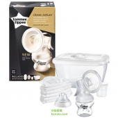 金盒特价，Tommee Tippee 汤美天地 "母乳自然" 手动吸奶器套装 Prime会员凑单免费直邮含税到手￥69